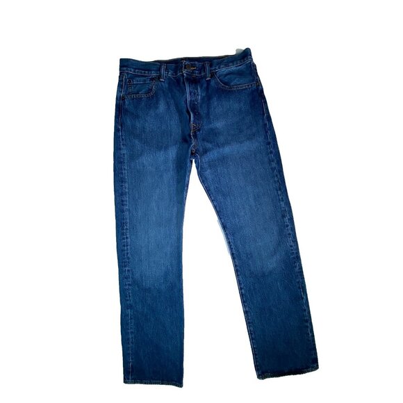 VTG Levi's 501 Original Fit Men's Jeans size w 33 L32 100% COTTON, MADE IN 2013‎ - Picture 11 of 15